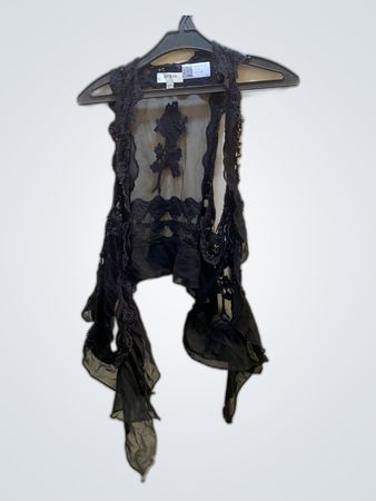 Umgee Black Lace Top