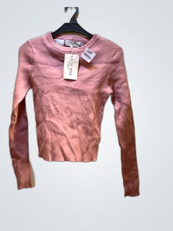 Pink Long Sleeve Top