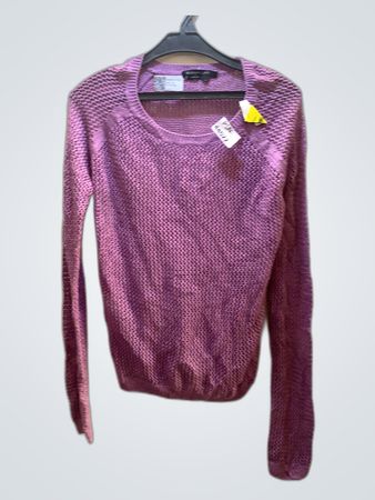 BCBGMAXAZRIA Purple Knit Sweater