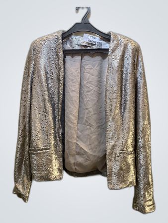 MANGO Sequin Jacket
