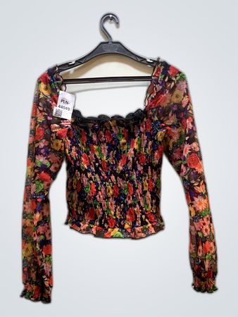 Floral Long Sleeve Top