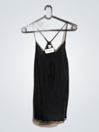 Black Lace Trim Camisole