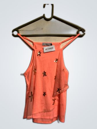 Little Bubble Pink Tank Top