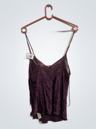 Purple Lace Camisole