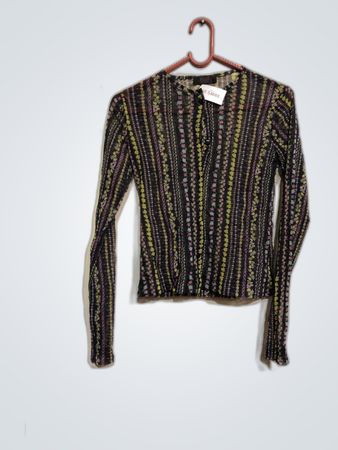 Blouse with Floral Pattern