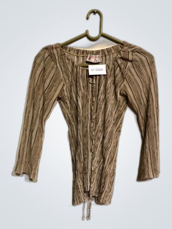 affinités Long-Sleeve Striped Top