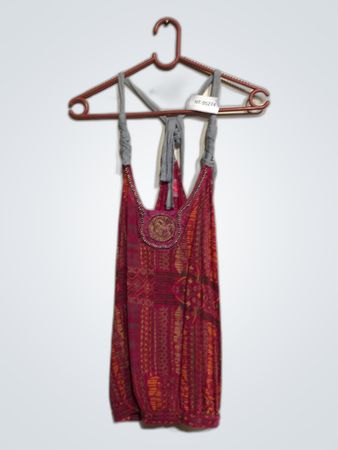 Unbranded Embroidered Sleeveless Top