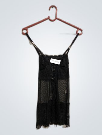 Unbranded Black Lace Cami Top