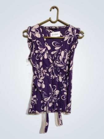Elam Floral Purple Dress