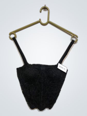 Black Lace Bra