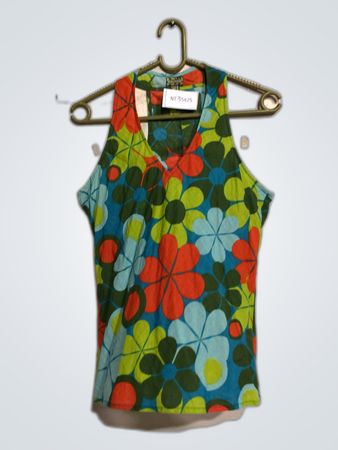Kaliyog Floral Sleeveless Top