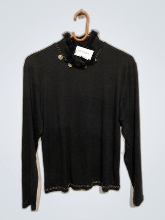 Black Long Sleeve Top