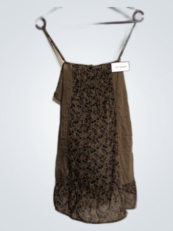 Camarca Floral Brown Dress