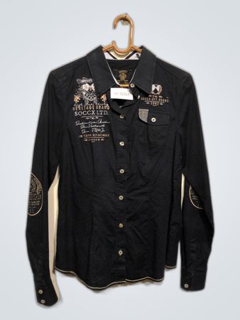SOCX Black Long Sleeve Shirt