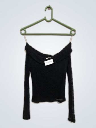 Koppahl Black Off-The-Shoulder Top
