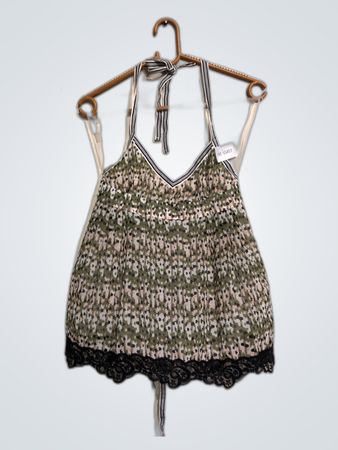 Melish Women’s Green Floral Camisole