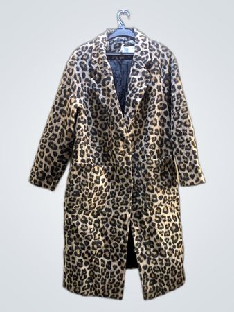 Leopard Print Coat