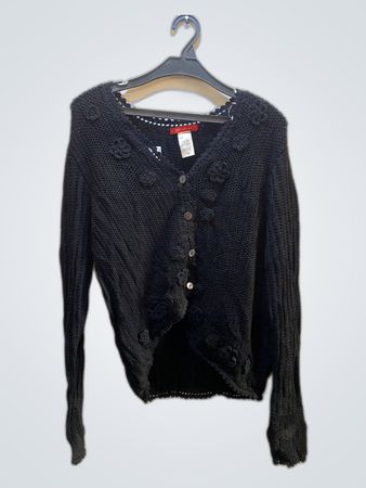 Calvin Klein Black Knit Sweater