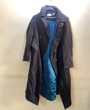 FaithVintage Gray Long Coat