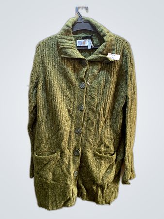 Green Knit Sweater