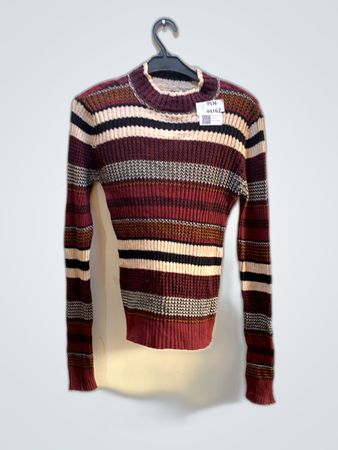 Striped Knit Sweater
