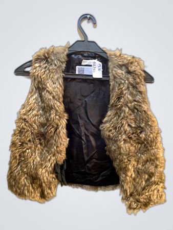 Brown Fur Vest