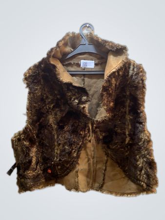 FaithVintage Fur Vest