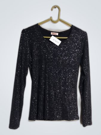 Burton Long Sleeve Sparkly Top