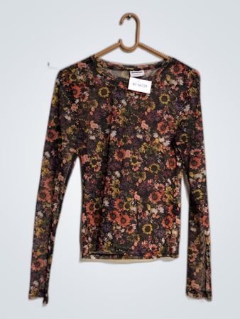 Floral Long-Sleeve Top