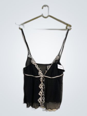 Black Sheer Camisole