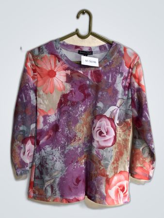 Jessica Max Floral Blouse