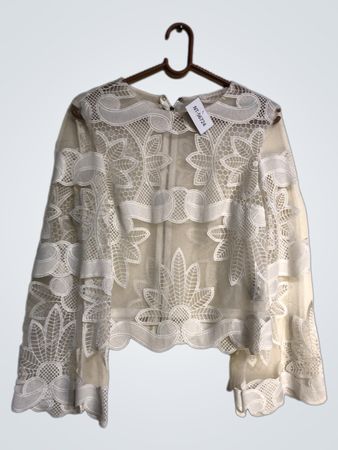 White Lace Blouse