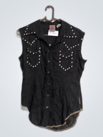 parasuco Sleeveless Button-Down Top