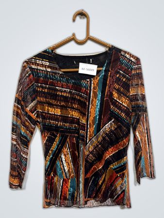 Multicolored Striped Top