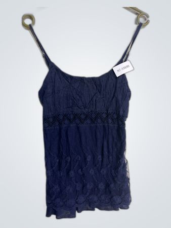 Blue Lace Camisole