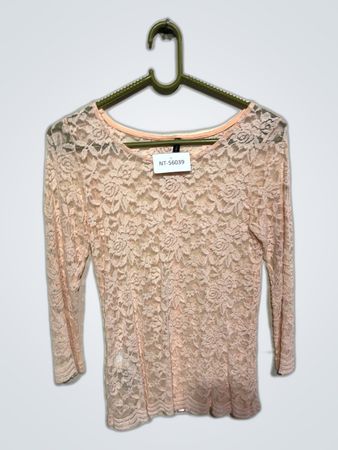 Pink Lace Top