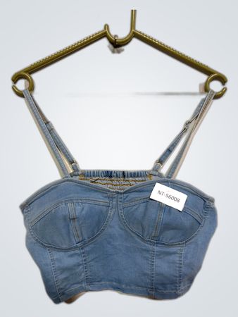 Denim Bustier