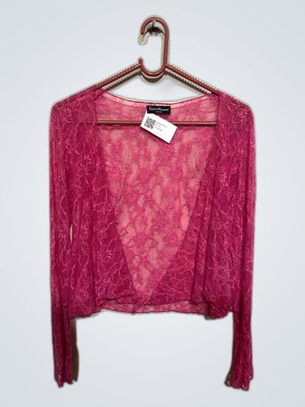 Roisin Lennon Pink Lace Top