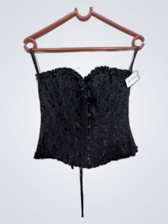 Black Lace Corset