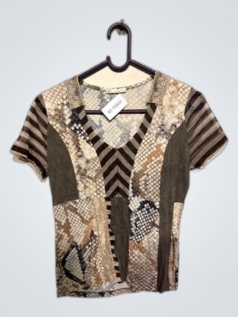 Evalenka Patchwork Top
