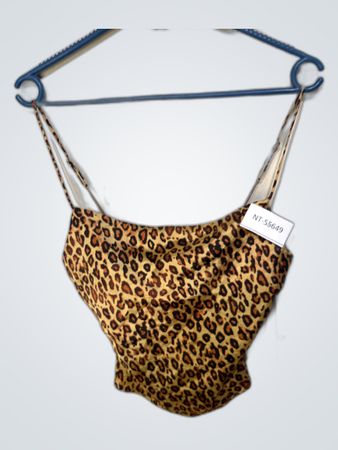 Leopard Print One Piece Swimsuit