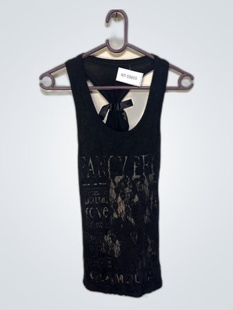 Black Tie Back Dress