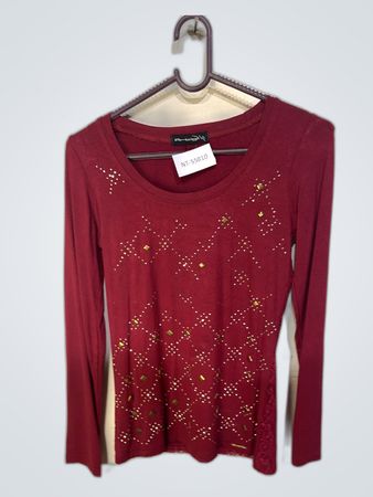 A-figi Long Sleeve Embellished Top