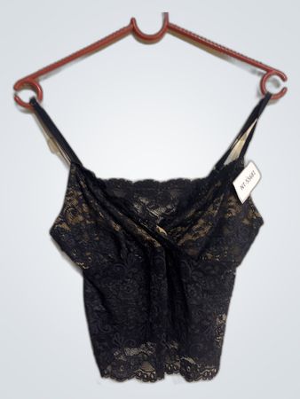 Black Lace Camisole