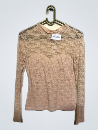 Lace Long-Sleeve Top