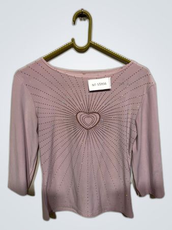 Lavender Embellished Top