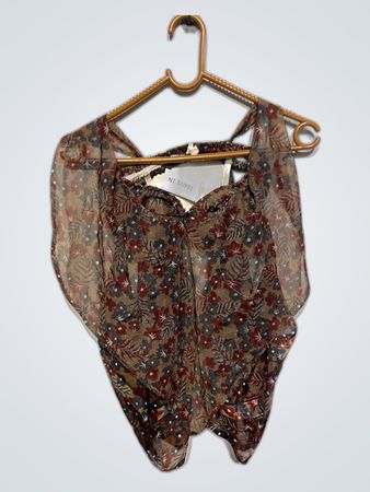 Floral Sheer Top