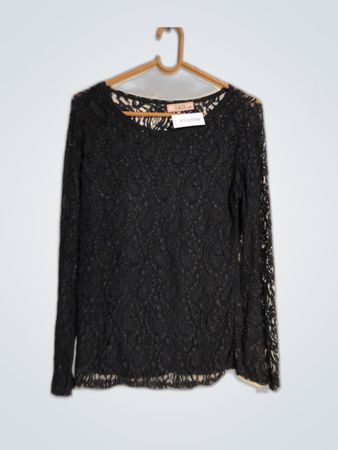 Black Lace Top