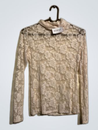 Sheer Floral Blouse