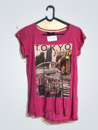 Pink Tokyo Graphic T-Shirt